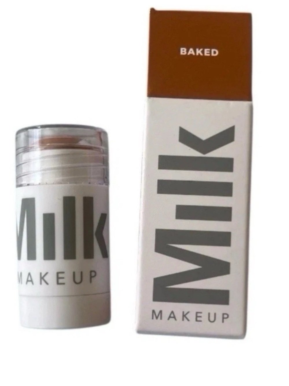 Milk Makeup Matte Cream Bronzer Stick Baked (Medium Bronze) 5.7g NIB $24